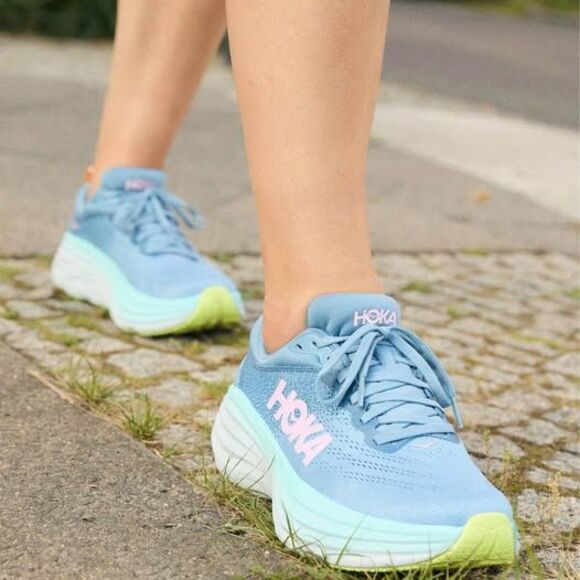 Hoka One One Bondi 8 Running Shoes Womens 10.5 - Picture 1 of 8